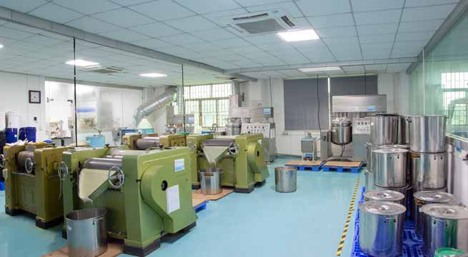 助焊膏生產車間